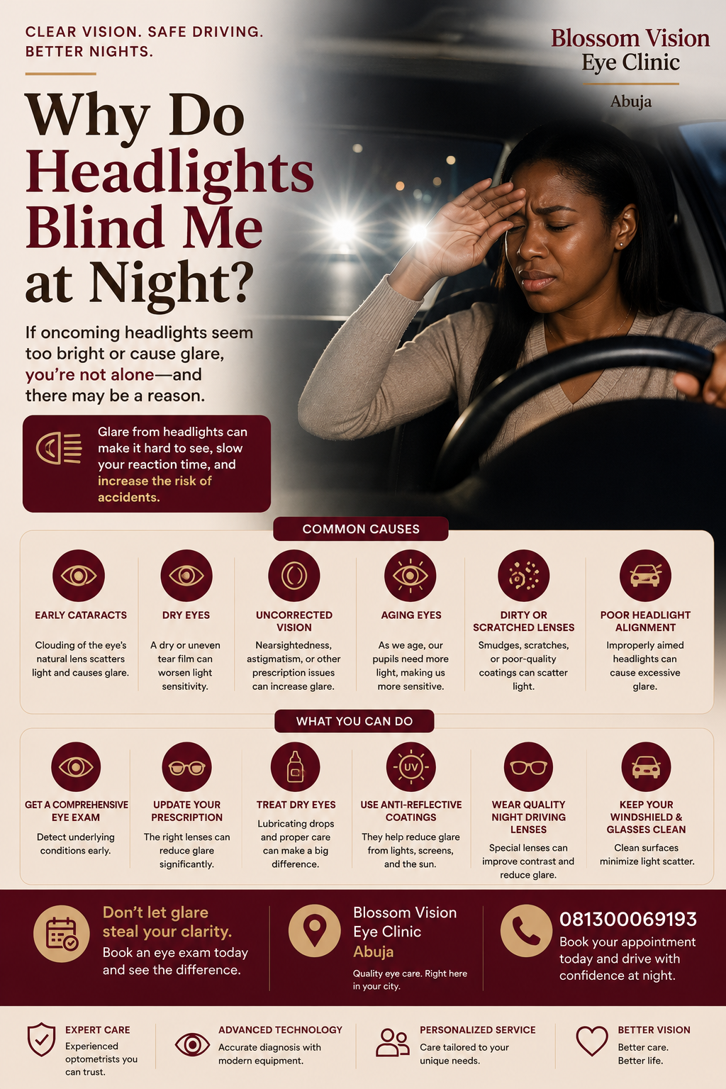 Why Do Headlights Blind Me at Night?