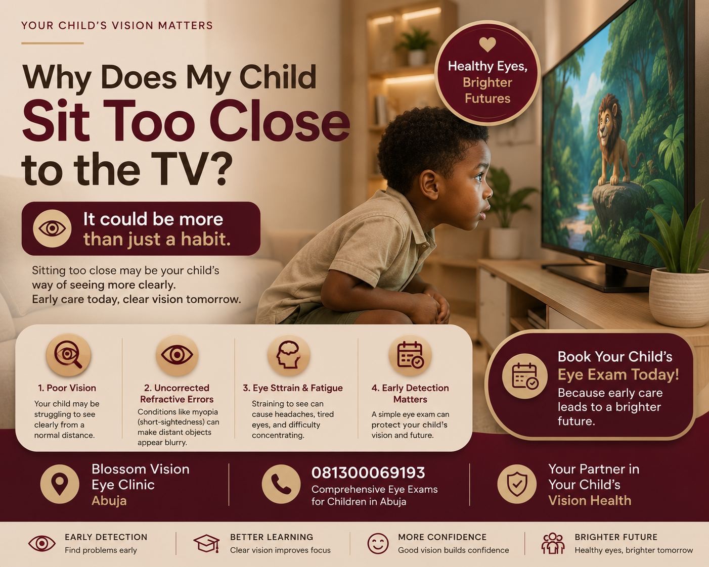Why Does My Child Sit Too Close to the TV?