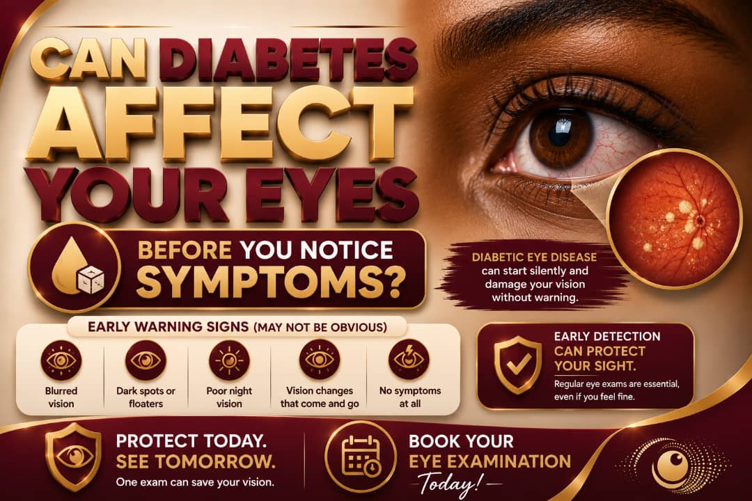 Can Diabetes Affect My Eyes Even If I Can See Clearly?