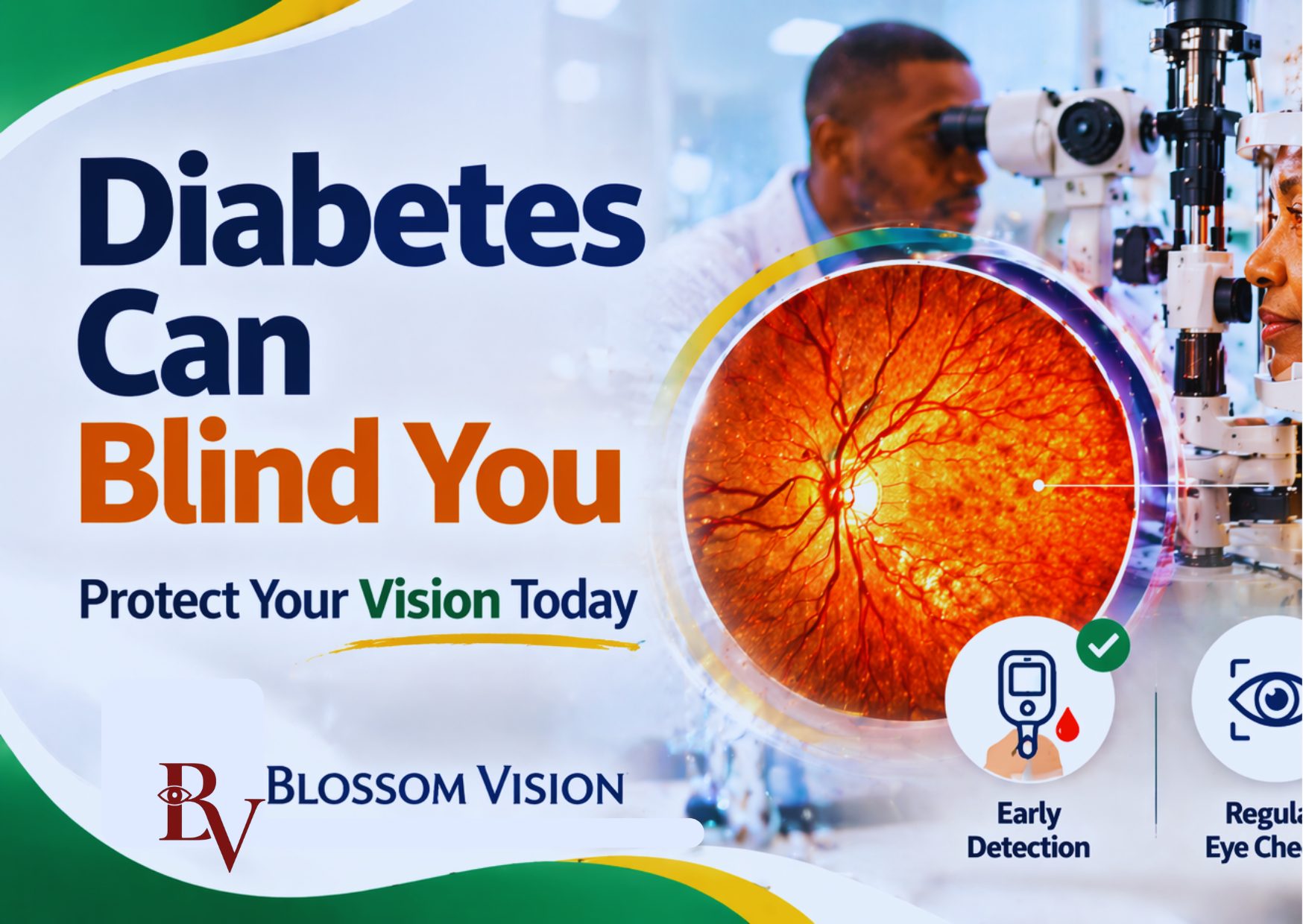 Diabetic Eye Check in Abuja | How Diabetes Silently Damages Your Vision