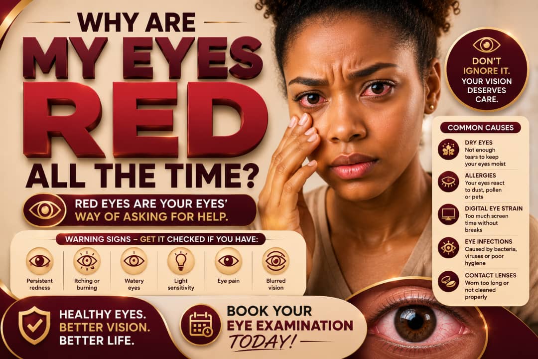 Why Are My Eyes Red All the Time? 